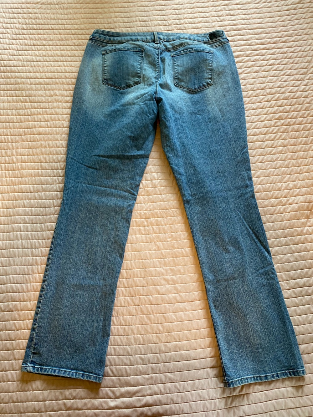 Natural Reflections Straight Leg Jeans - Light to Medium Blue Wash - Picture 2 of 5
